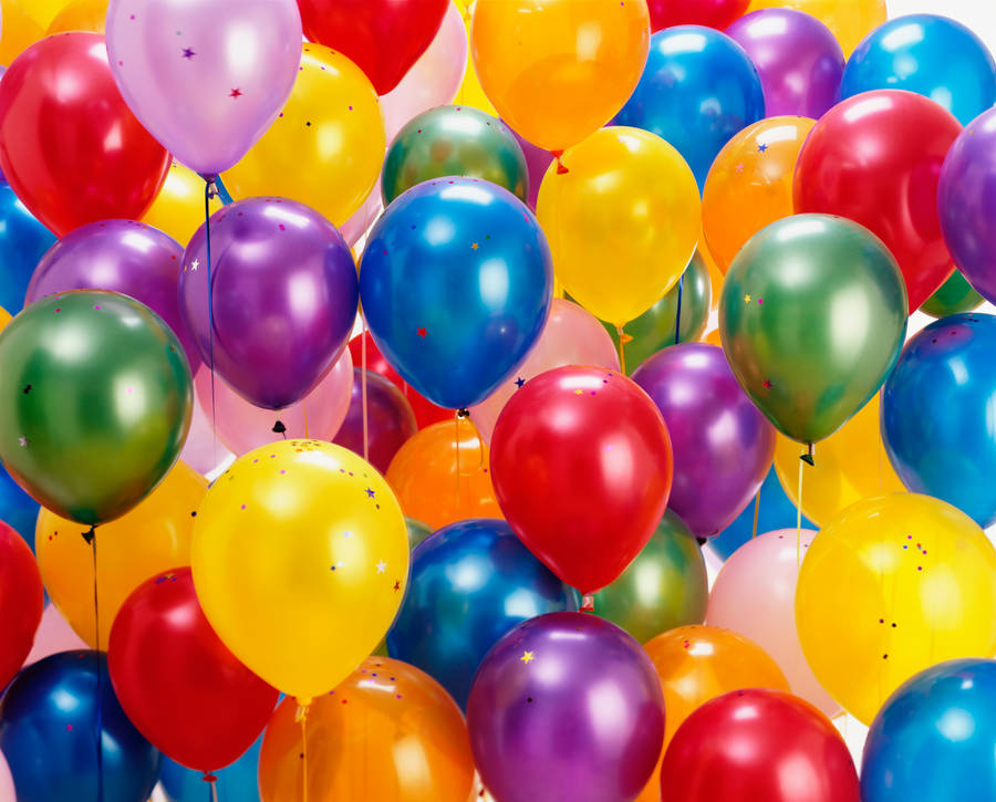 balloons wallpaper. party alloons background.