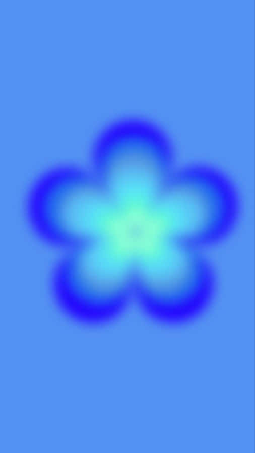  Floral design on blue background Vector Illustration Size:500x500