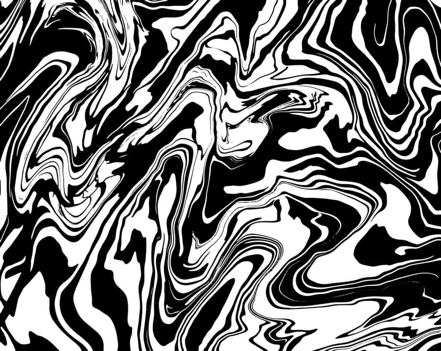 black and white striped background. lack and white swirl