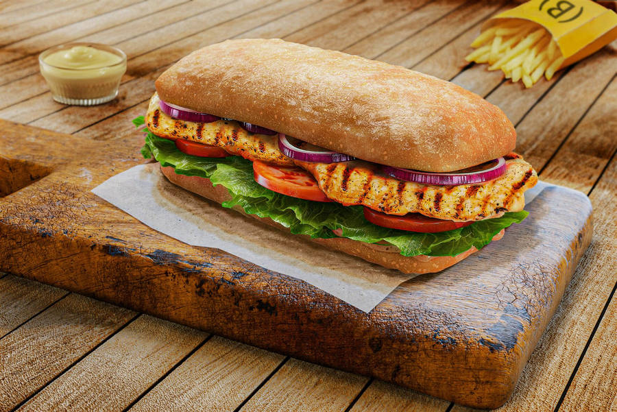free clipart of chicken sandwich - photo #37