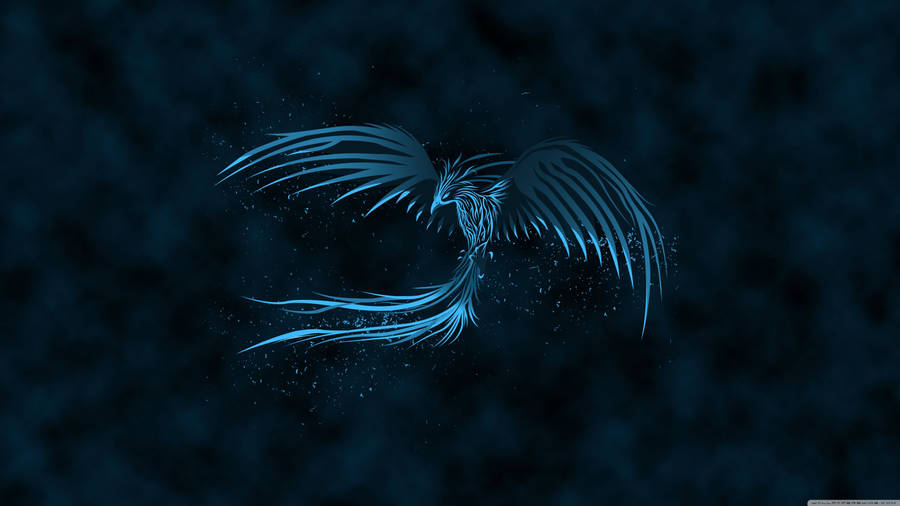 Tribal Phoenix 1 Vector Illustration