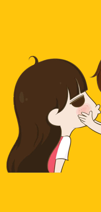 boy and girl kissing clipart - photo #3
